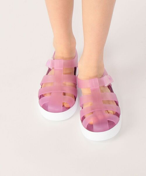 igor（イゴール）の「【WEB限定】igor:STAR SANDAL(17～21cm)（サンダル・キッズ・パープル/ピンク/ライトグリーン/ベビーピンク・20/18/17/19/21）」の3枚目の写真