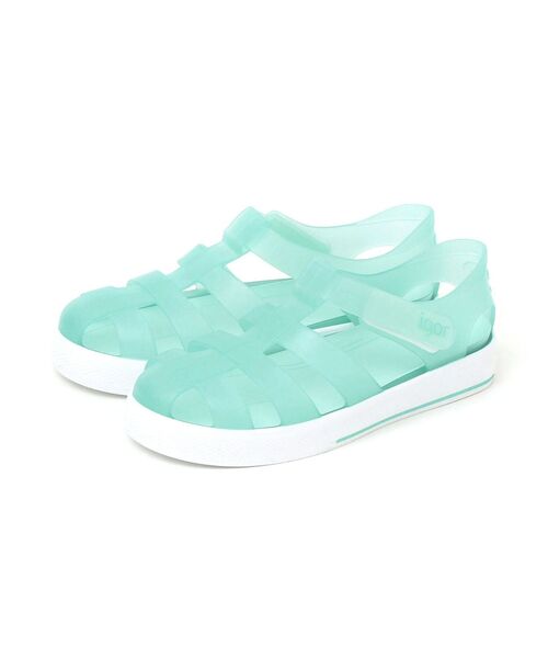 igor（イゴール）の「【WEB限定】igor:STAR SANDAL(17～21cm)（サンダル・キッズ・パープル/ピンク/ライトグリーン/ベビーピンク・20/18/17/19/21）」の7枚目の写真