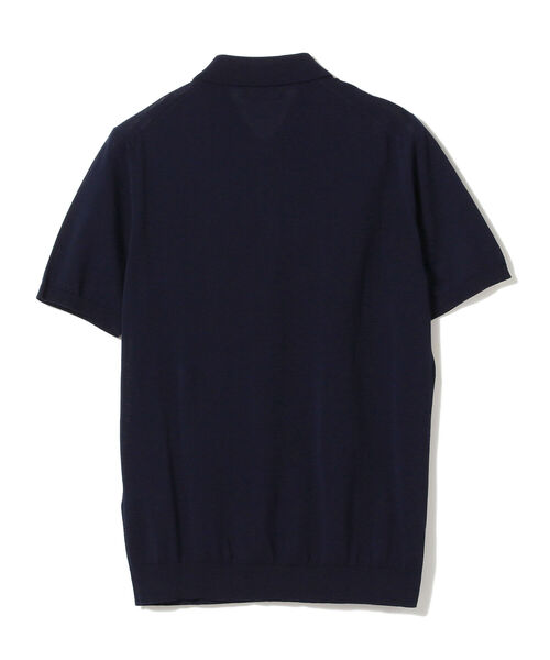 ROBERTO COLLINA（ロベルトコリーナ）の「ROBERTO COLLINA / ショートスリーブ ニットポロ（ポロシャツ・メンズ・ネイビー/イエロー系その他5・44/48/46）」の13枚目の写真