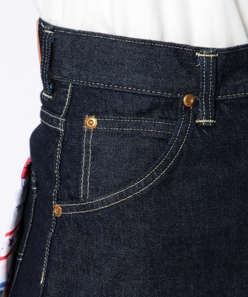 Another Edition（アナザーエディション）の「Leeスリムタイトスカート/ Lee SLIM TIGHT SK（デニムスカート・レディース・ネイビー・SMALL/X-SMALL）」の10枚目の写真