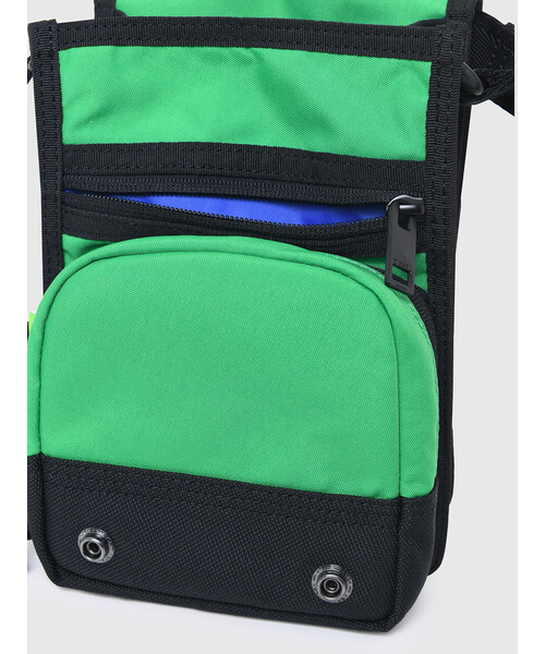 DIESEL（ディーゼル）の「メンズ カラーブロック リサイクルナイロン