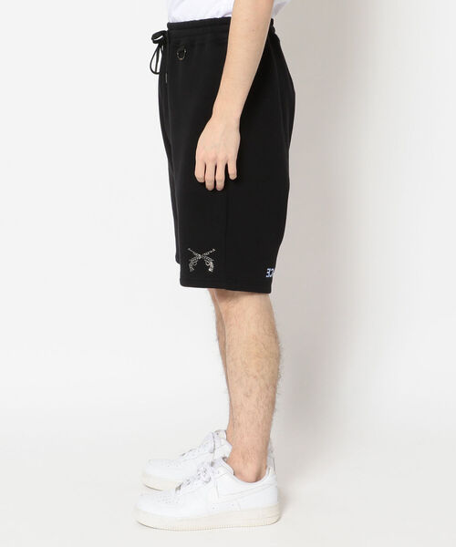 roarguns（ロアーガンズ）の「roarguns/ロアーガンズ/21SGP-RF01/別注PEACEショーツ（その他パンツ・メンズ・ブラック・2/4/3）」の2枚目の写真