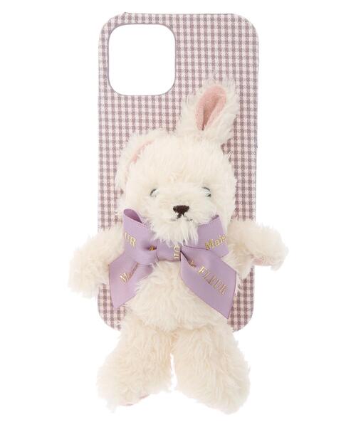 Maison de FLEUR - メゾンドフルール♡iPhone12/12Proケース♡ラベンダー♡薄紫 Maison de FLEUR（メゾンドフルール）の「ロゴレースアップ