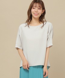 シェリーサテンTブラウス