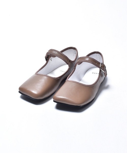 SVEC（シュベック）の「ワイド スクエアトゥ カンフーシューズ /（バレエシューズ・レディース・ホワイト/ブラック/モカ/ブラック系その他・38/39/35/36/37）」の15枚目の写真