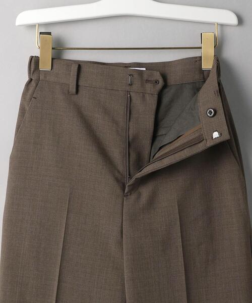 BEAUTY&YOUTH UNITED ARROWS（ビューティーアンドユースユナイテッドアローズ）の「BY リネンライククロップドフレアパンツ（その他パンツ・レディース・モカ/コバルトブルー・SMALL/MEDIUM/LARGE）」の18枚目の写真