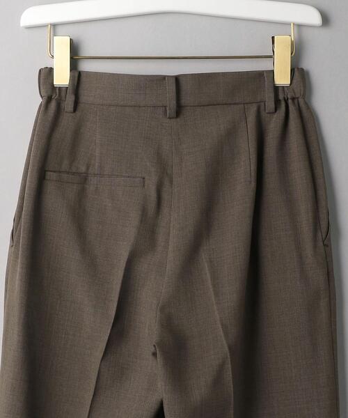 BEAUTY&YOUTH UNITED ARROWS（ビューティーアンドユースユナイテッドアローズ）の「BY リネンライククロップドフレアパンツ（その他パンツ・レディース・モカ/コバルトブルー・SMALL/MEDIUM/LARGE）」の19枚目の写真