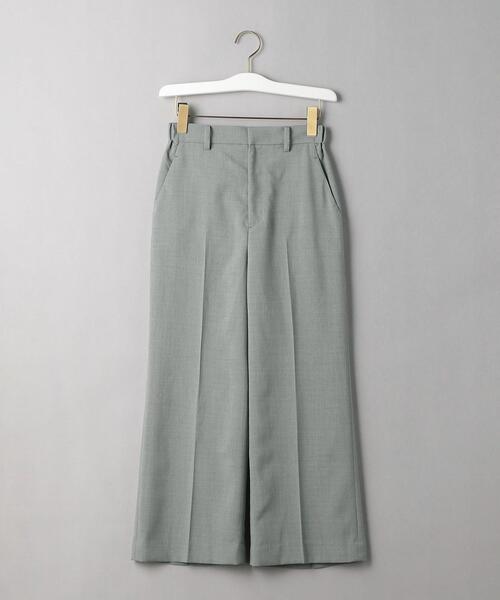 BEAUTY&YOUTH UNITED ARROWS（ビューティーアンドユースユナイテッドアローズ）の「BY リネンライククロップドフレアパンツ（その他パンツ・レディース・モカ/コバルトブルー・SMALL/MEDIUM/LARGE）」の21枚目の写真