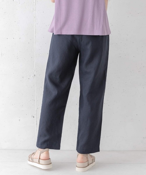 URBAN RESEARCH Sonny Label（アーバンリサーチサニーレーベル）の「リネンイージーパンツ（その他パンツ・レディース・ストライプ/ネイビー/グレー・36/38）」の5枚目の写真