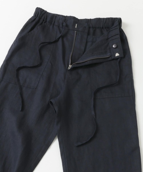 URBAN RESEARCH Sonny Label（アーバンリサーチサニーレーベル）の「リネンイージーパンツ（その他パンツ・レディース・ストライプ/ネイビー/グレー・36/38）」の21枚目の写真