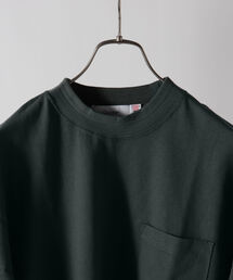 GLOSTER | USAコットンタックリブTシャツ(Tシャツ/カットソー)