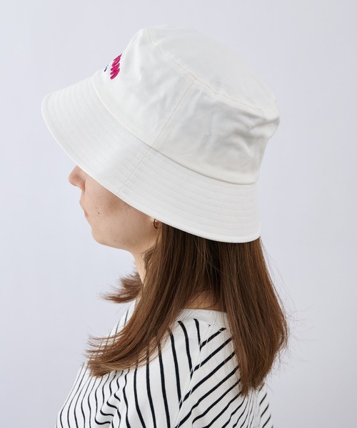 COLONY 2139（コロニートゥーワンスリーナイン）の「アメリカンショップサインバケットハット（ハット・レディース・その他35/ブラック系その他2/ホワイト/ホワイト系その他2/ホワイト系その他/ブラック・FREE）」の12枚目の写真