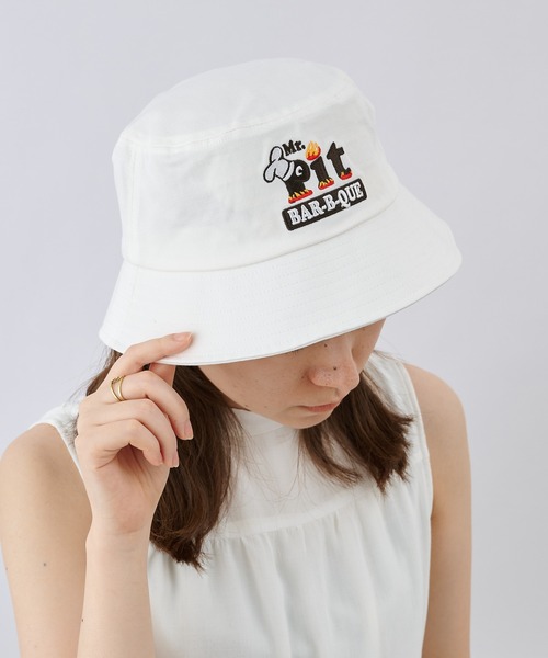 COLONY 2139（コロニートゥーワンスリーナイン）の「アメリカンショップサインバケットハット（ハット・レディース・その他35/ブラック系その他2/ホワイト/ホワイト系その他2/ホワイト系その他/ブラック・FREE）」の13枚目の写真