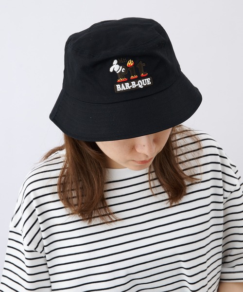 COLONY 2139（コロニートゥーワンスリーナイン）の「アメリカンショップサインバケットハット（ハット・レディース・その他35/ブラック系その他2/ホワイト/ホワイト系その他2/ホワイト系その他/ブラック・FREE）」の21枚目の写真