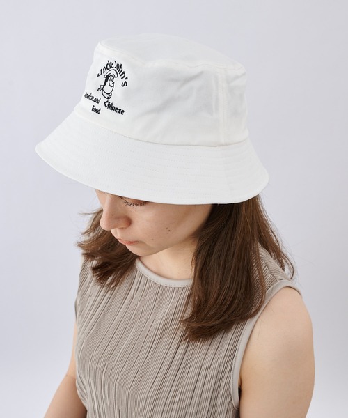 COLONY 2139（コロニートゥーワンスリーナイン）の「アメリカンショップサインバケットハット（ハット・レディース・その他35/ブラック系その他2/ホワイト/ホワイト系その他2/ホワイト系その他/ブラック・FREE）」の15枚目の写真