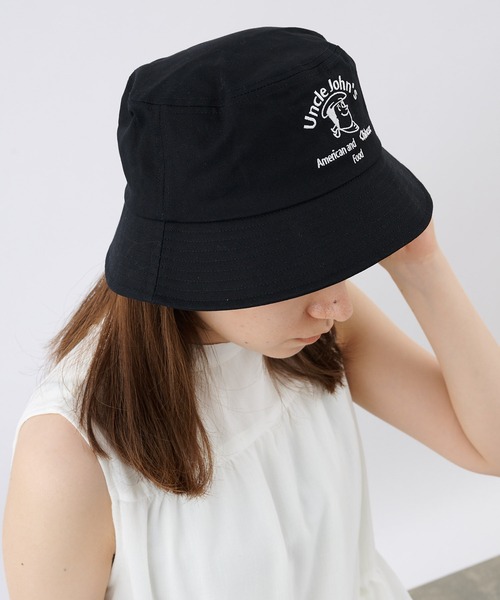 COLONY 2139（コロニートゥーワンスリーナイン）の「アメリカンショップサインバケットハット（ハット・レディース・その他35/ブラック系その他2/ホワイト/ホワイト系その他2/ホワイト系その他/ブラック・FREE）」の19枚目の写真