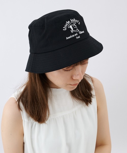 COLONY 2139（コロニートゥーワンスリーナイン）の「アメリカンショップサインバケットハット（ハット・レディース・その他35/ブラック系その他2/ホワイト/ホワイト系その他2/ホワイト系その他/ブラック・FREE）」の20枚目の写真