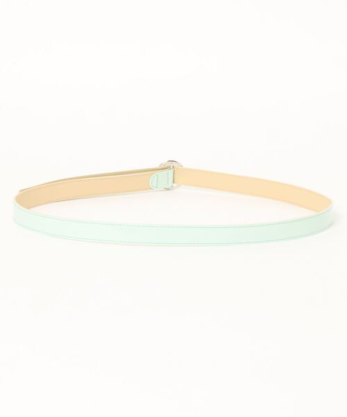 ANAP GｉRL（アナップガール）の「リバーシブルエナメル細ベルト（ベルト・キッズ・ミント/イエロー/ラベンダー・FREE）」の14枚目の写真