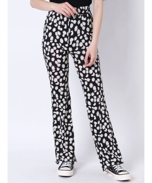 jouetie（ジュエティ）の「イージーフレアパンツ（その他パンツ・レディース・その他2/ブルー/その他1/ブラック/グリーン/ピンク・MEDIUM）」の8枚目の写真