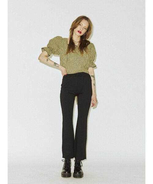 jouetie（ジュエティ）の「イージーフレアパンツ（その他パンツ・レディース・その他2/ブルー/その他1/ブラック/グリーン/ピンク・MEDIUM）」の11枚目の写真