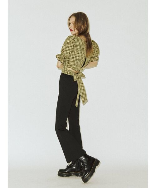 jouetie（ジュエティ）の「イージーフレアパンツ（その他パンツ・レディース・その他2/ブルー/その他1/ブラック/グリーン/ピンク・MEDIUM）」の13枚目の写真