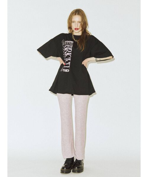 jouetie（ジュエティ）の「イージーフレアパンツ（その他パンツ・レディース・その他2/ブルー/その他1/ブラック/グリーン/ピンク・MEDIUM）」の14枚目の写真