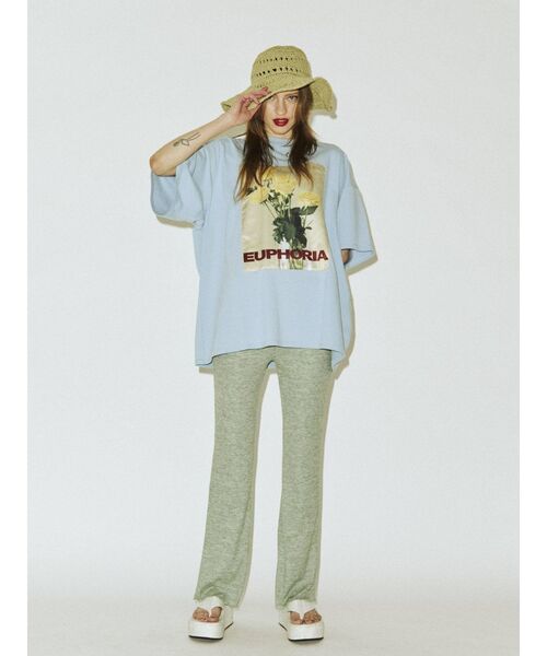 jouetie（ジュエティ）の「イージーフレアパンツ（その他パンツ・レディース・その他2/ブルー/その他1/ブラック/グリーン/ピンク・MEDIUM）」の16枚目の写真