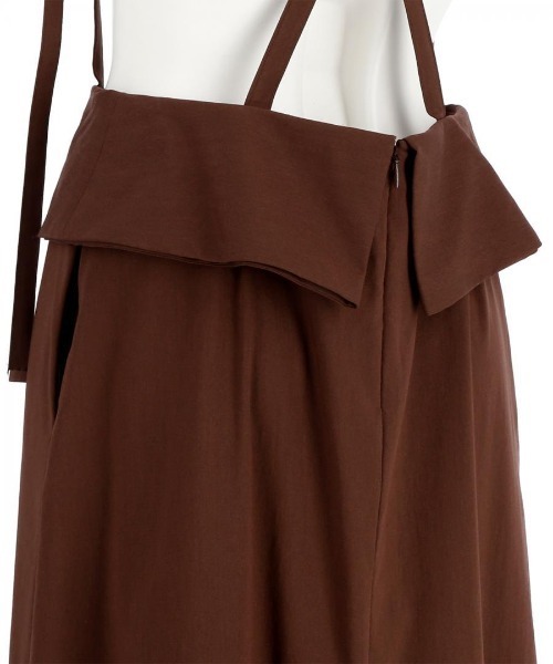 G.V.G.V.（ジーヴィージーヴィー）の「WRAPRED JUMPER SKIRT（スカート・レディース・ブラック/ブラウン・36/34）」の12枚目の写真