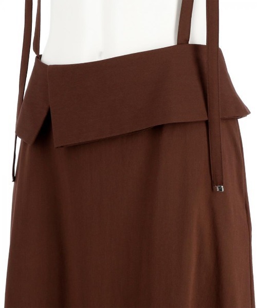 G.V.G.V.（ジーヴィージーヴィー）の「WRAPRED JUMPER SKIRT（スカート・レディース・ブラック/ブラウン・36/34）」の13枚目の写真