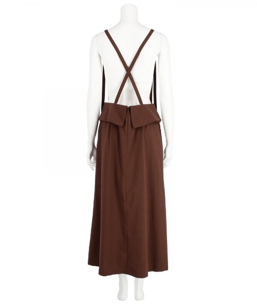 G.V.G.V.（ジーヴィージーヴィー）の「WRAPRED JUMPER SKIRT（スカート・レディース・ブラック/ブラウン・36/34）」の10枚目の写真