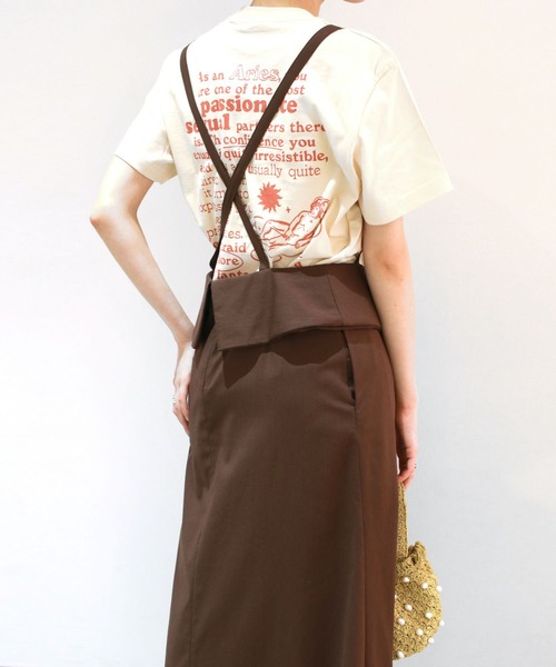 G.V.G.V.（ジーヴィージーヴィー）の「WRAPRED JUMPER SKIRT（スカート・レディース・ブラック/ブラウン・36/34）」の6枚目の写真