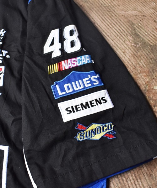 VINTAGE(ヴィンテージ)の「【ヴィンテージ古着】00's JH Design NASCAR 'Lowe's' レーシング ハーフスリーブシャツ(シャツ/ブラウス・メンズ・ブラック・LARGE)」の6枚目の写真