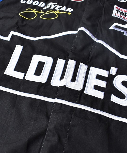 VINTAGE(ヴィンテージ)の「【ヴィンテージ古着】00's JH Design NASCAR 'Lowe's' レーシング ハーフスリーブシャツ(シャツ/ブラウス・メンズ・ブラック・LARGE)」の10枚目の写真