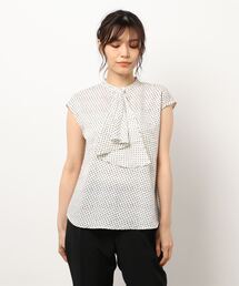 Te chichi | ランダム幾何柄ボウタイブラウス(シャツ/ブラウス)