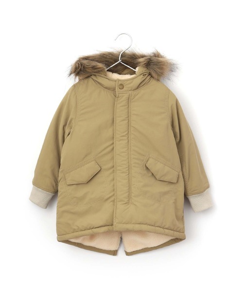 MAKE YOUR DAY（メイクユアデイ）の「モッズコート■80～140cm（モッズコート・キッズ・カーキ/ブラック/ベージュ/マルチ・80/100/110/130/140/120/90）」の16枚目の写真
