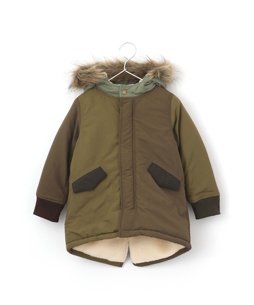 MAKE YOUR DAY（メイクユアデイ）の「モッズコート■80～140cm（モッズコート・キッズ・カーキ/ブラック/ベージュ/マルチ・80/100/110/130/140/120/90）」の17枚目の写真