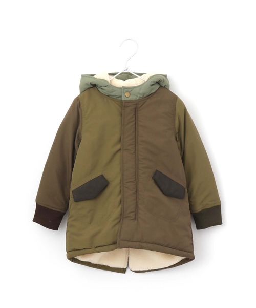 MAKE YOUR DAY（メイクユアデイ）の「モッズコート■80～140cm（モッズコート・キッズ・カーキ/ブラック/ベージュ/マルチ・80/100/110/130/140/120/90）」の22枚目の写真