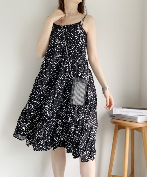 Alite cloth(アリーテクロス)の「メタルミニショルダー(ショルダーバッグ・レディース・シルバー/ブラック・FREE)」の8枚目の写真