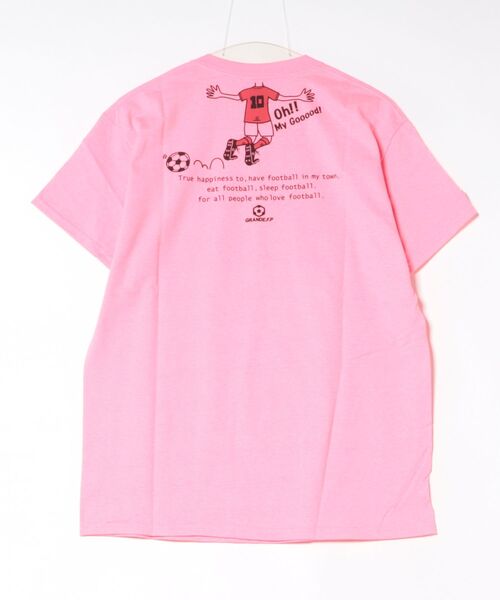 GRANDE FOOTBALL PRODUCTS(グランデフットボールプロダクツ)の「GRANDE.F.P OH!!NO!GOAL!-Tシャツ(Tシャツ/カットソー・メンズ・レッド/ブラック/イエロー/ホワイト/ピンク/ヘザーチャコール・M/XXL/XL/L/S)」の14枚目の写真
