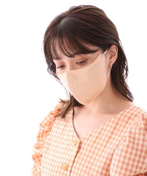 one after another NICE CLAUP（ワンアフターアナザーナイスクラップ）の「艶っぽ不織布マスク（各色４枚入り）（マスク・レディース・ピンク系その他/オレンジ系その他/ベージュ系その他・FREE）」の14枚目の写真