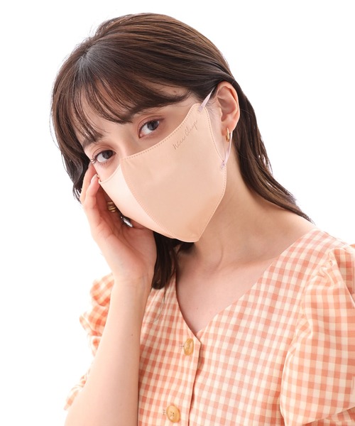 one after another NICE CLAUP（ワンアフターアナザーナイスクラップ）の「艶っぽ不織布マスク（各色４枚入り）（マスク・レディース・ピンク系その他/オレンジ系その他/ベージュ系その他・FREE）」の15枚目の写真