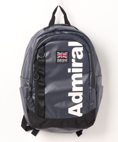 Admiral(アドミラル)の「Admiral(アドミラル)ラウンドバックパック 抗菌ポケット付き ASPL-02(バックパック/リュック・メンズ・ネイビー系2/ブラック/ネイビー系1・ONE SIZE)」の3枚目の写真