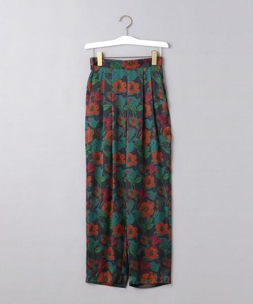 UNITED ARROWS（ユナイテッドアローズ）の「＜UNITED ARROWS＞フラワープリント イージーパンツ G（その他パンツ・レディース・ブラック/ネイビー・36/38）」の3枚目の写真