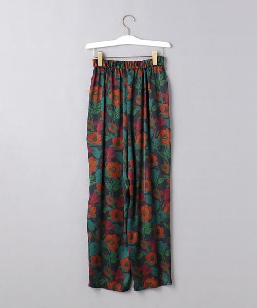 UNITED ARROWS（ユナイテッドアローズ）の「＜UNITED ARROWS＞フラワープリント イージーパンツ G（その他パンツ・レディース・ブラック/ネイビー・36/38）」の5枚目の写真