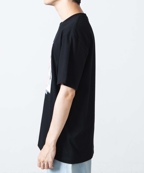 WEGO GRAPHICS（ウィゴーグラフィックス）の「WEGO/放課後アートWEGO/部 三枝かりん T（Tシャツ/カットソー・メンズ・ホワイト/ブラック・MEDIUM/LARGE/X-LARGE）」の11枚目の写真