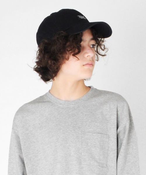 GLAZOS（グラソス）の「ネーム付きツイルキャップ（キャップ・キッズ・ブラック/ベージュ/ブルー/モカ・フリー）」の2枚目の写真