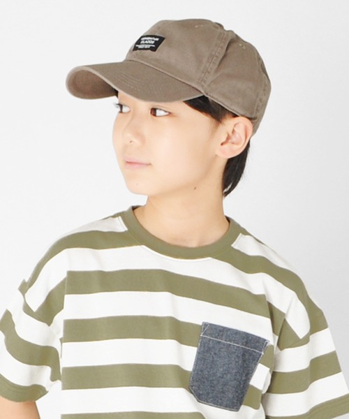 GLAZOS（グラソス）の「ネーム付きツイルキャップ（キャップ・キッズ・ブラック/ベージュ/ブルー/モカ・フリー）」の3枚目の写真