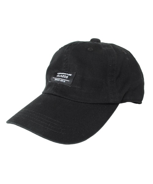 GLAZOS（グラソス）の「ネーム付きツイルキャップ（キャップ・キッズ・ブラック/ベージュ/ブルー/モカ・フリー）」の5枚目の写真