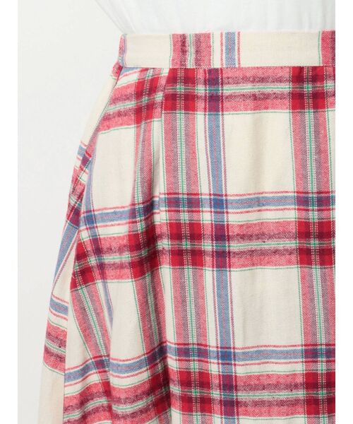merry jenny（メリージェニー）の「【セットアップ】チェックタックマキシスカート（スカート・レディース・レッド/グリーン・FREE）」の12枚目の写真