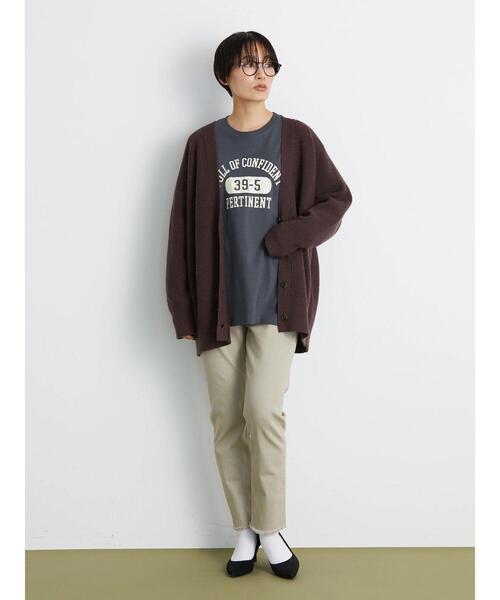 AMERICAN HOLIC(アメリカンホリック)の「製品染めキャロットパンツ(その他パンツ・レディース・グレイッシュベージュ・M/L/S/XS)」の2枚目の写真